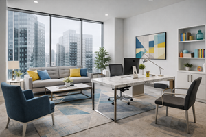 Jenis Desain Interior Ruangan - Modern Office