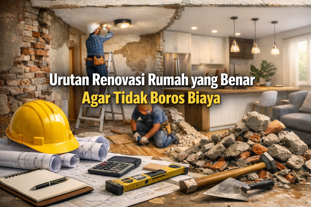Urutan Renovasi Rumah yang Benar